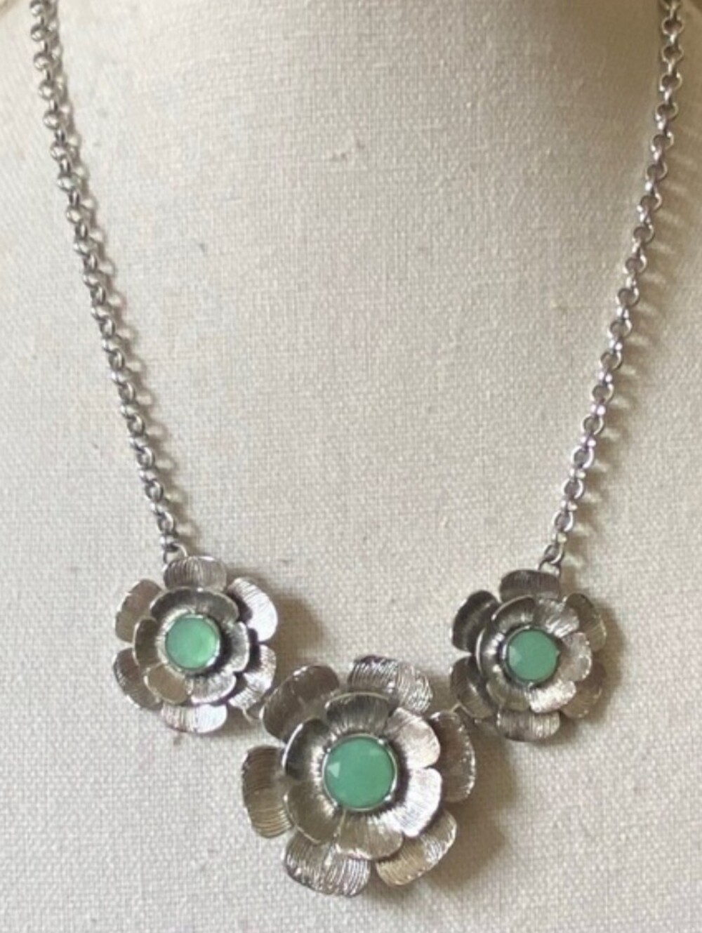 Lia Sophia RETIRED lily Pad Statement Necklace - Women Jewelry